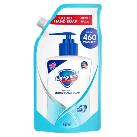 Safeguard Safeguard Liquid Hand Soap White 620ml Refill Watsons