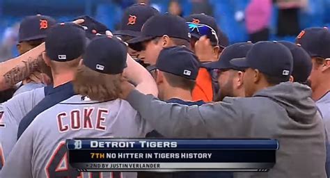 Tigers History On Twitter Otd In Justin Verlander Pitches His