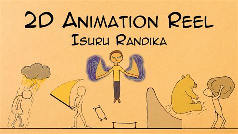 2d Animation Reel Isuru Randika Youtube