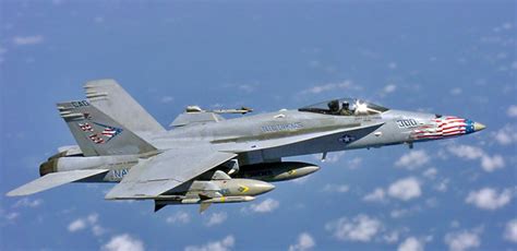 Picture Of Mcdonnell Douglas Fa 18 Hornet Jet Fighter Plane And Information