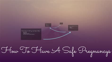 How To Have A Safe Pregnancy By Alanna Williams