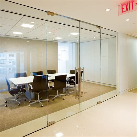 Dormakaba Americas Interior Glass Wall System For Conference Room