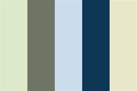 Green To Blue Color Palette