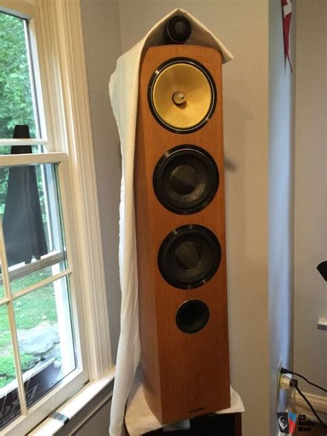Bowers And Wilkins Bandw 804 D2 Diamond Speakers Cherry Wood