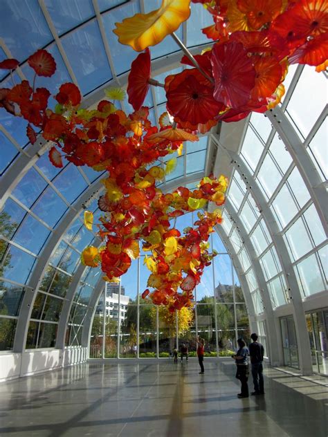 Atrium Dale Chihulys Seattle Center Garden And Glass Museum