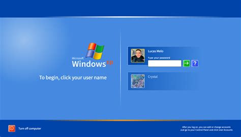 Github Lucasgmeloxp Windows Xp Login Page Recreated Just With Css