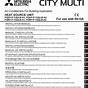 Mitsubishi Multi City Unit Service Manual
