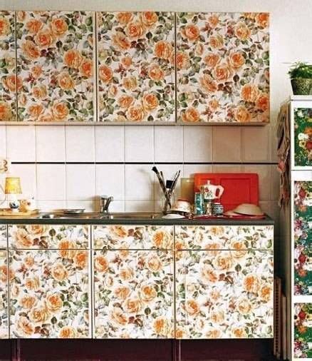 These kitchen wallpaper ideas prove a quick, affordable and beautiful solution to kitchen walls in hanging a design on a kitchen wall that echoes the colour or pattern of your dining chairs is an easy. homedesignstips.com | Wallpaper cabinets, Wallpaper for ...