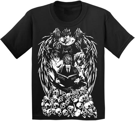 Death Note T Shirt Light Yagami T Shirt Shinigami Ryuk Light Etsy