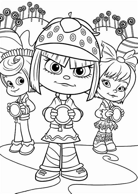 Wreck it ralph 23 printable coloring page. 32 Wreck It Ralph Coloring Page in 2020 (With images ...