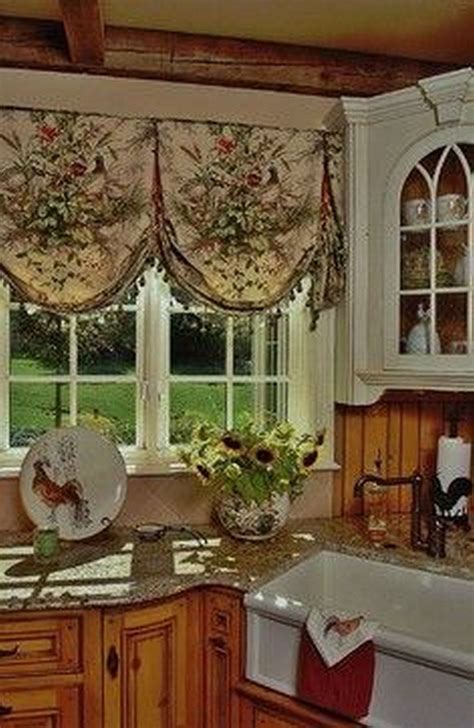 25 Simple Farmhouse Window Treatments French Cottage