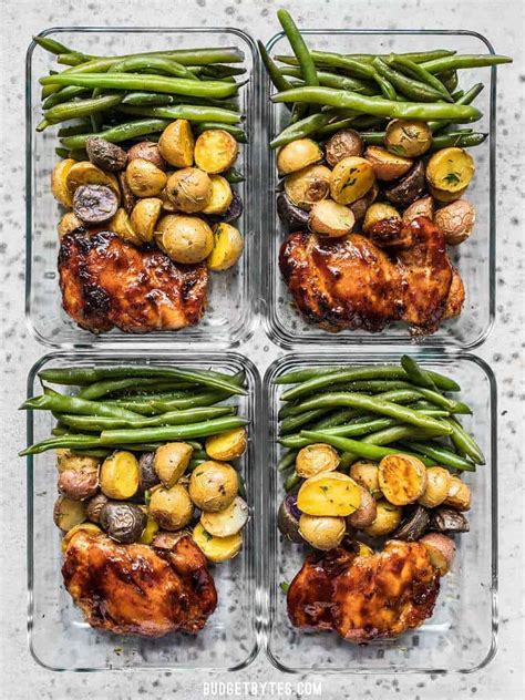 Easy And Healthy Meal Prep Ideas Sweet Money Bee
