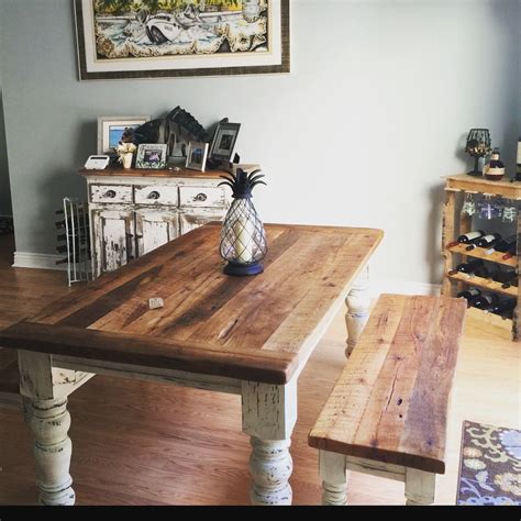 Dining sets are available in all shapes sizes heights and materials and typically include the table and at least four chairs. Buy Custom 6 Foot Farmhouse Table Set, made to order from ...