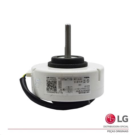 MOTOR VENTILADOR EVAPORADORA LG EAU62004010 4681A20091K V NOVO ORIGINAL