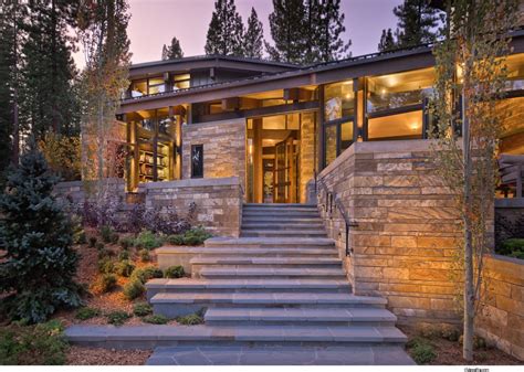 Gorgeous Modern Rustic Homes Modern Mountain Home House Exterior