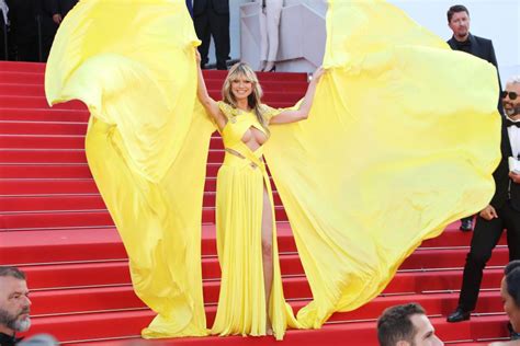 Whoops Heidi Klum Suffers Nip Slip At The 2023 Cannes Film Festival Pics