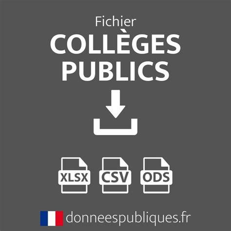 5421 emails des collèges publics de France  donneespubliques.fr