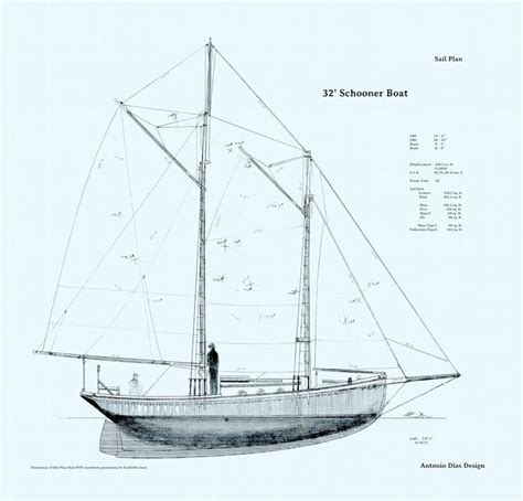32′ Schooner Boat Boat Schooner Sailing