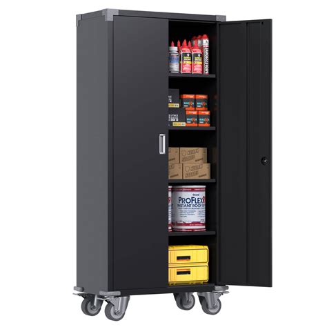 Buy Aobabo Metal Rolling Storage Cabinet With Locksteel Garages