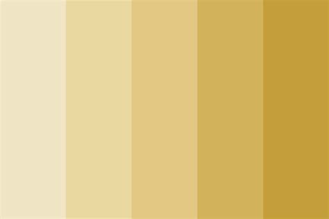 Gold Color Palette