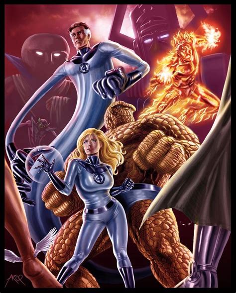 10 Breathtaking Fantastic Four Fan Art Fandomwire