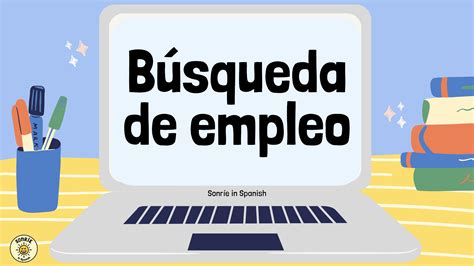 Búsqueda De Empleo El Mundo Laboral Spanish A Level Work Lesson
