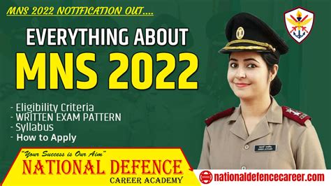 Military Nursing Service Mns 2022 Notification Out Know Details And