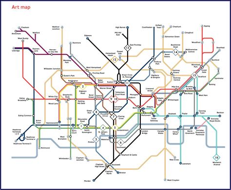 London Tube Map Artwork Map Resume Examples Pv9wxem3y7