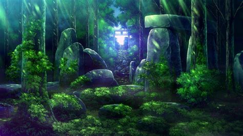 Animated Forest Wallpaper 4k The Jade Forest Wallpapers 4k By