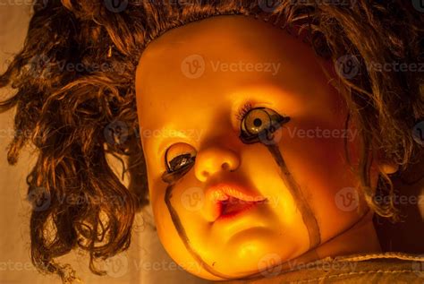 Close Up Of Scary Doll 7074063 Stock Photo At Vecteezy