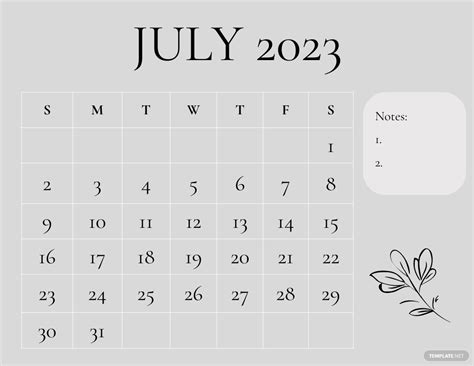 Free Printable July 2023 Calendars Download 43 Off