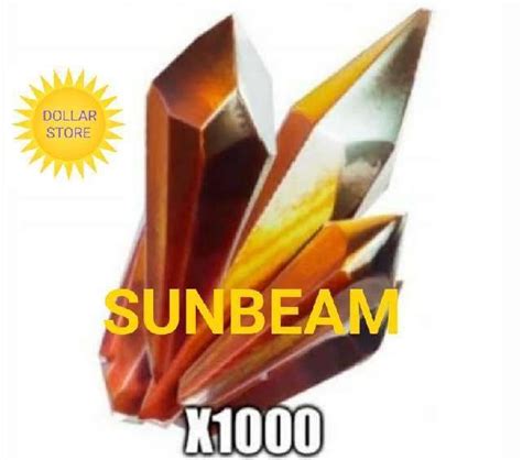 Sunbeam Crystal 1000x Game Items Gameflip