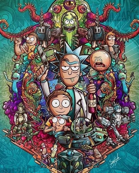 We have hd wallpapers rick and morty for desktop. Rick and Morty Verse. | Wallpaper de desenhos animados ...