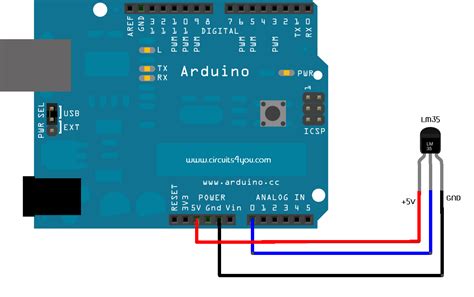 How To Measure Temperature With Arduino And Lm Sensor Daumemo