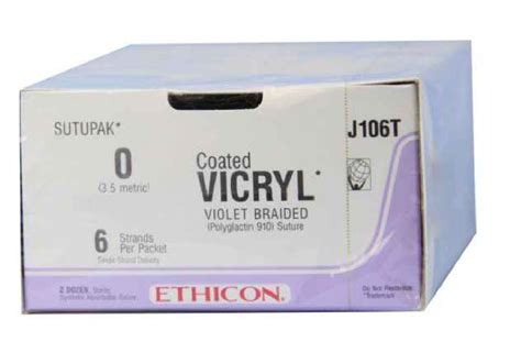 Medray Buy Ethicon Vicryl 0 Usp 75cm Mh 1 Plus 31mm 12 Circle Taper