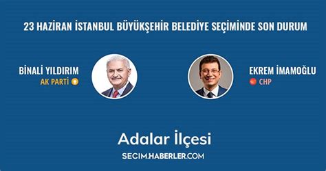 İşte 23 Haziran İstanbul Büyükşehir Belediye Başkanlığı Seçimi nde