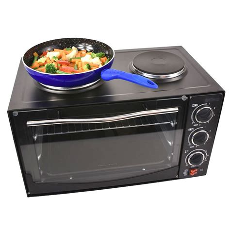 Healthy Choice Eo421 34l Portable Electric Oven Wdual Hot Plate
