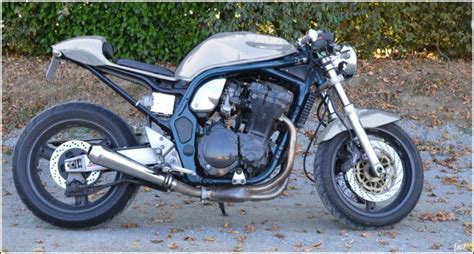Then there's the oddly shaped half fairing given to the 's' variants. Guidon Cafe Racer Bandit 600 | Reviewmotors.co