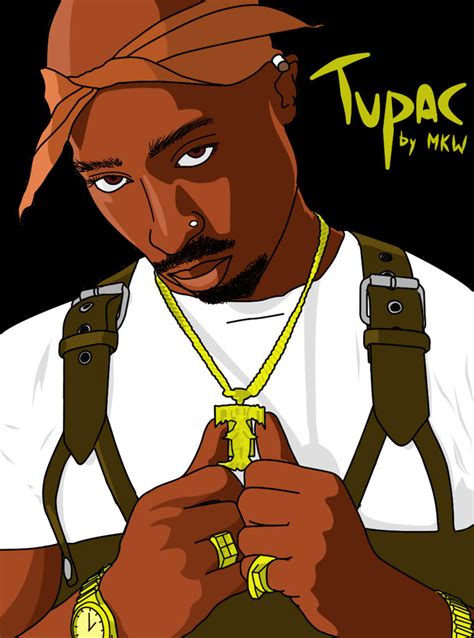 Tupac By Mkw No Ossan On Deviantart