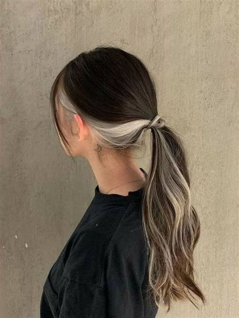 45 Korean Secret Two Tone Hair Color Ideas You Should Try In 2021 Long Hair Styles Hair