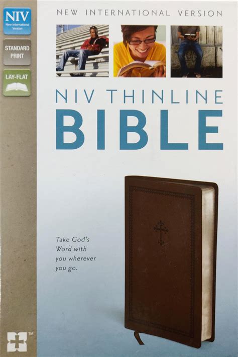 Niv Thinline Brown Bible Lifesource Christian Bookshop