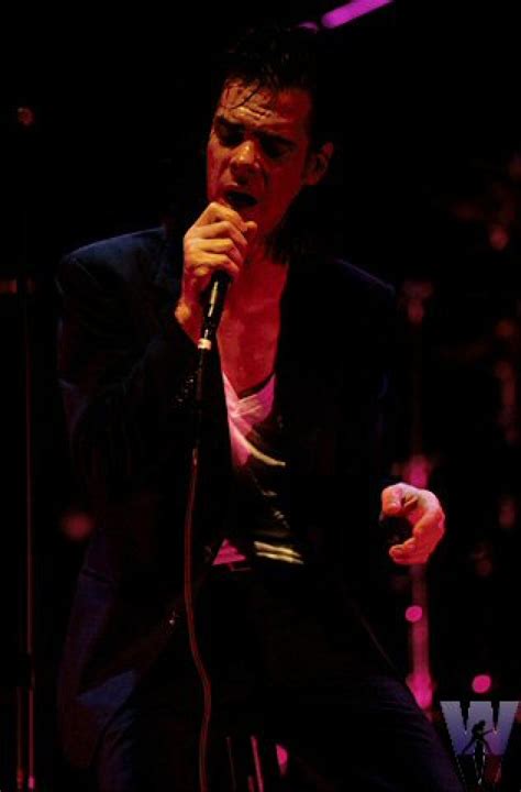 Nick Cave Vintage Concert Photo Fine Art Print From Warfield Theatre