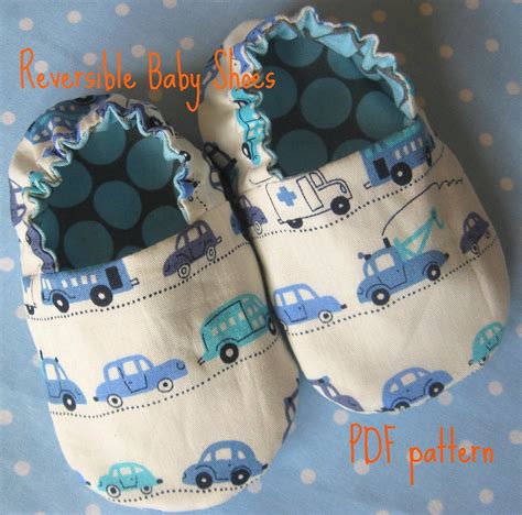 It is wearing more socks and thicker. Weepereas — Reversible Baby Shoes, PDF Pattern