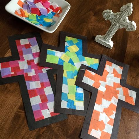 Stained Glass Cross A Lenten Craft Catechist Magazine