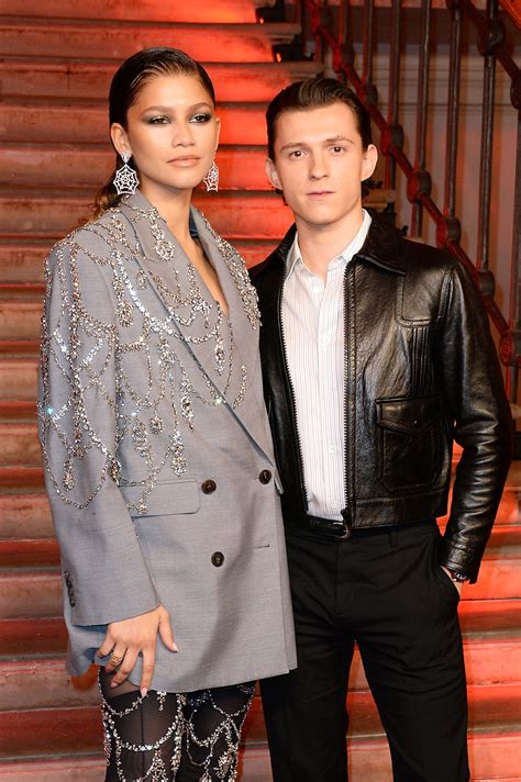 tom holland and zendaya spider man no way home photocall in london england december 5