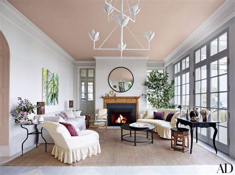 Dress up ceiling beams with paint. Ceiling Paint Ideas and Inspiration | Architectural Digest
