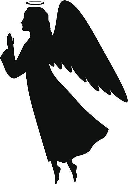 40 Cute Praying Angel Silhouette Stock Photos Pictures And Royalty Free
