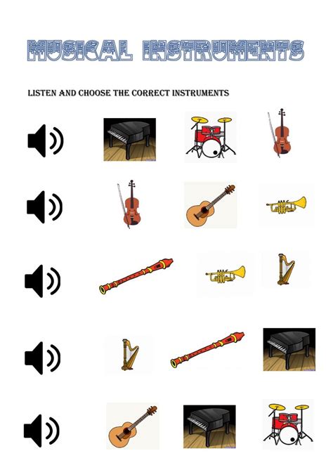 Instruments Interactive Worksheet For You Can Do The Exercises Sexiz Pix