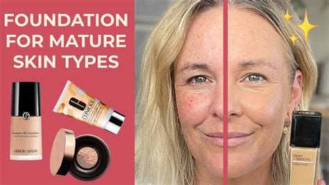 Foundations For Mature Skin Tips Best Foundations For Over 40s In