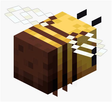 Minecraft Papercraft Bee Hive Nests Can Be Sheared For Honeycombs And